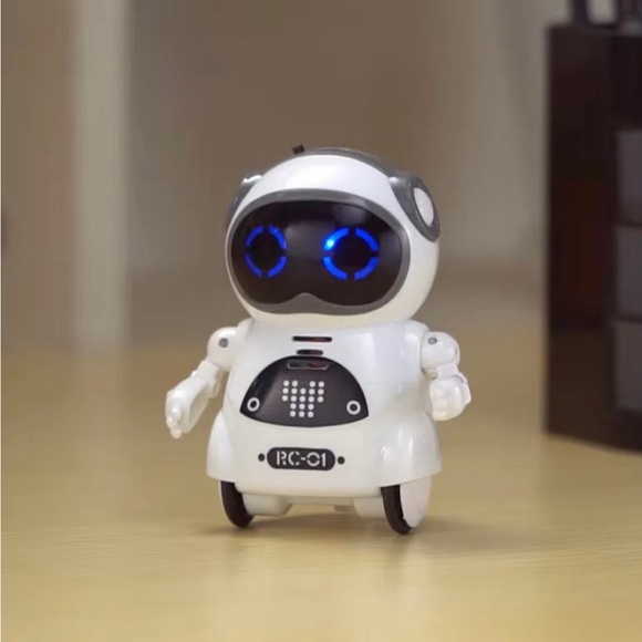 New Pocket Mini RC Robot Talking Interactive Kids Toy Gift Smart Toys Robots - Picture 3 of 15
